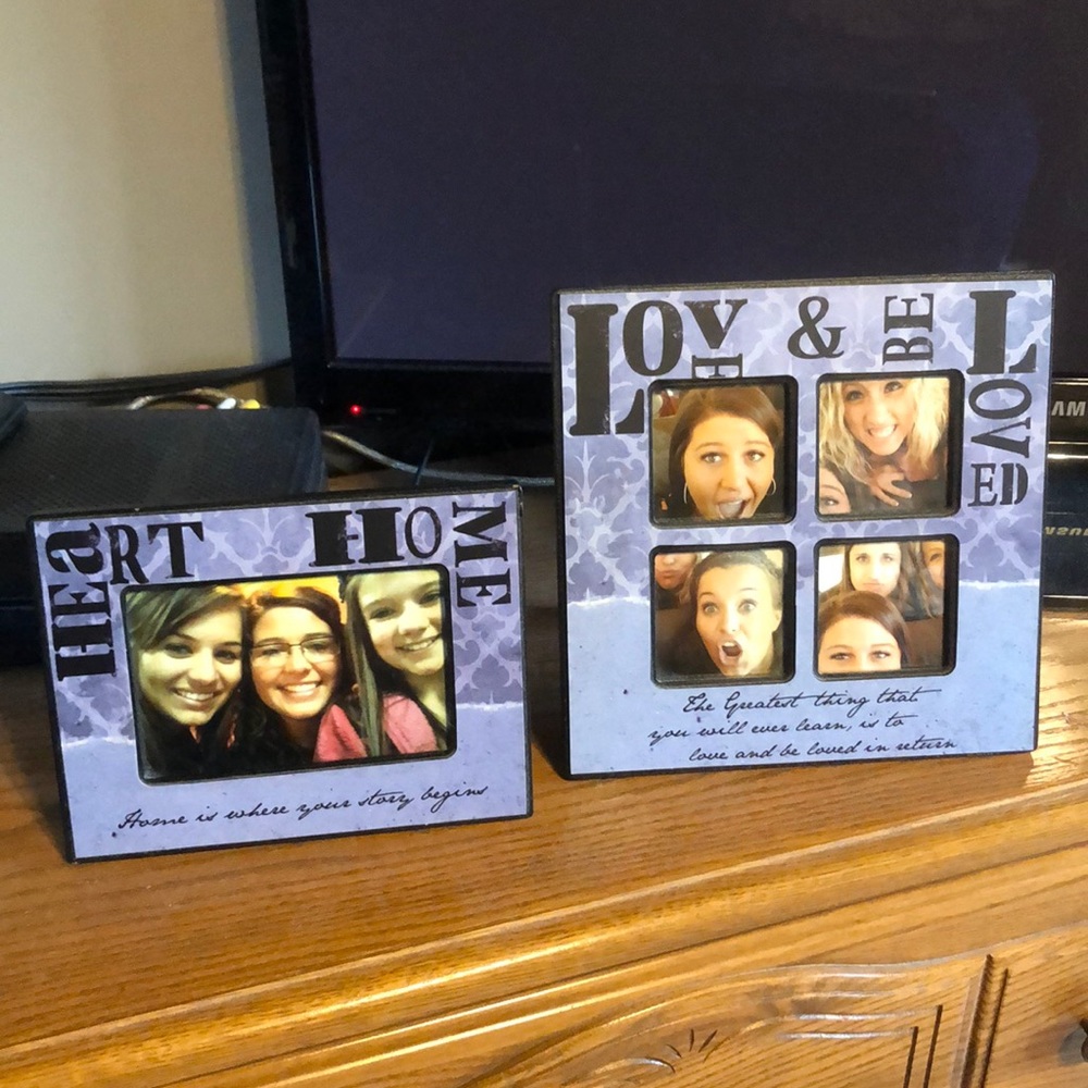 Love Heart Home Picture Frames